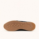 MUNICH SAPPORO 207 Black and Gold Retro Street Sneakers with Snakeskin details (5)