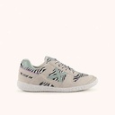 MUNICH MINI GOAL W 1633 Barefoot classic and flat grey and zebra kids' sneakers (2)