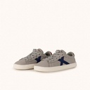 MUNICH MINI OPEN 09 Grey, blue and red children's indoor soccer shoes (6)