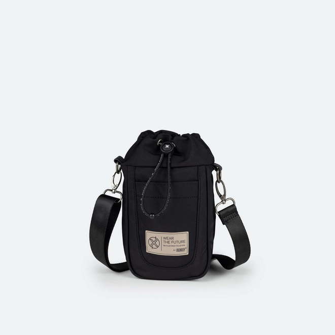 RECYCLED X 2.0 CROSBODY SLIM BLACK (1)