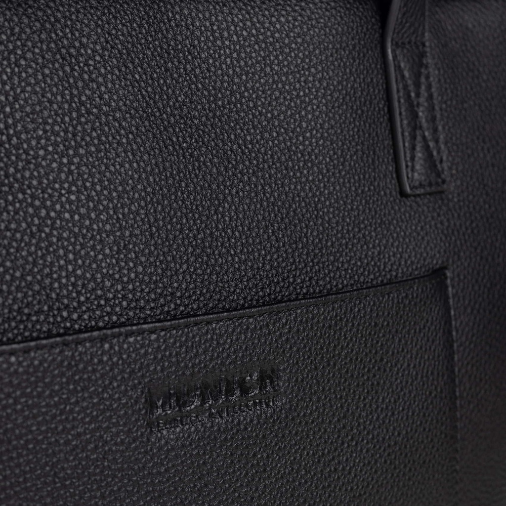 Bolso Shopper de Piel Vacuna y Logo Dorado SHOPPER LEATHER CRAFT (3)