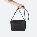Bandolera Crossbody de Piel Vacuna y Detalles Oro CROSSBODY LEATHER CRAFT (6)