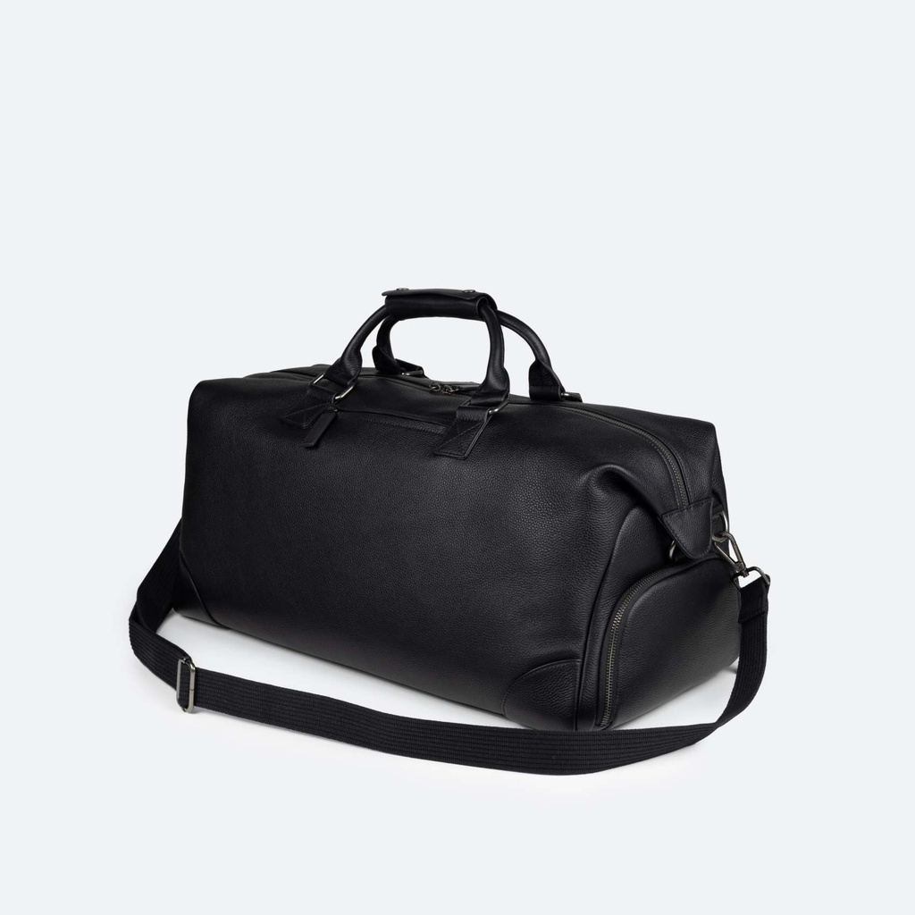 Maleta de viaje de piel con compartimento para calzado WEEKENDER CRAFT (4)