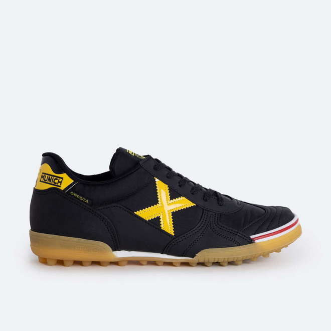 Zapatillas fÃºtbol sala Negro y Amarillo MUNICH GRESCA GENIUS 606 (1)
