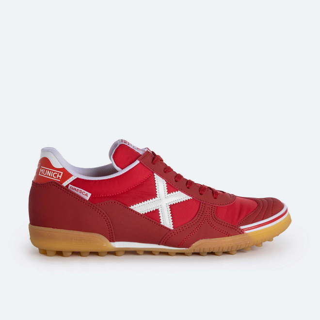 Zapatillas fÃºtbol sala Rojo y Blanco MUNICH GRESCA GENIUS 624 (1)