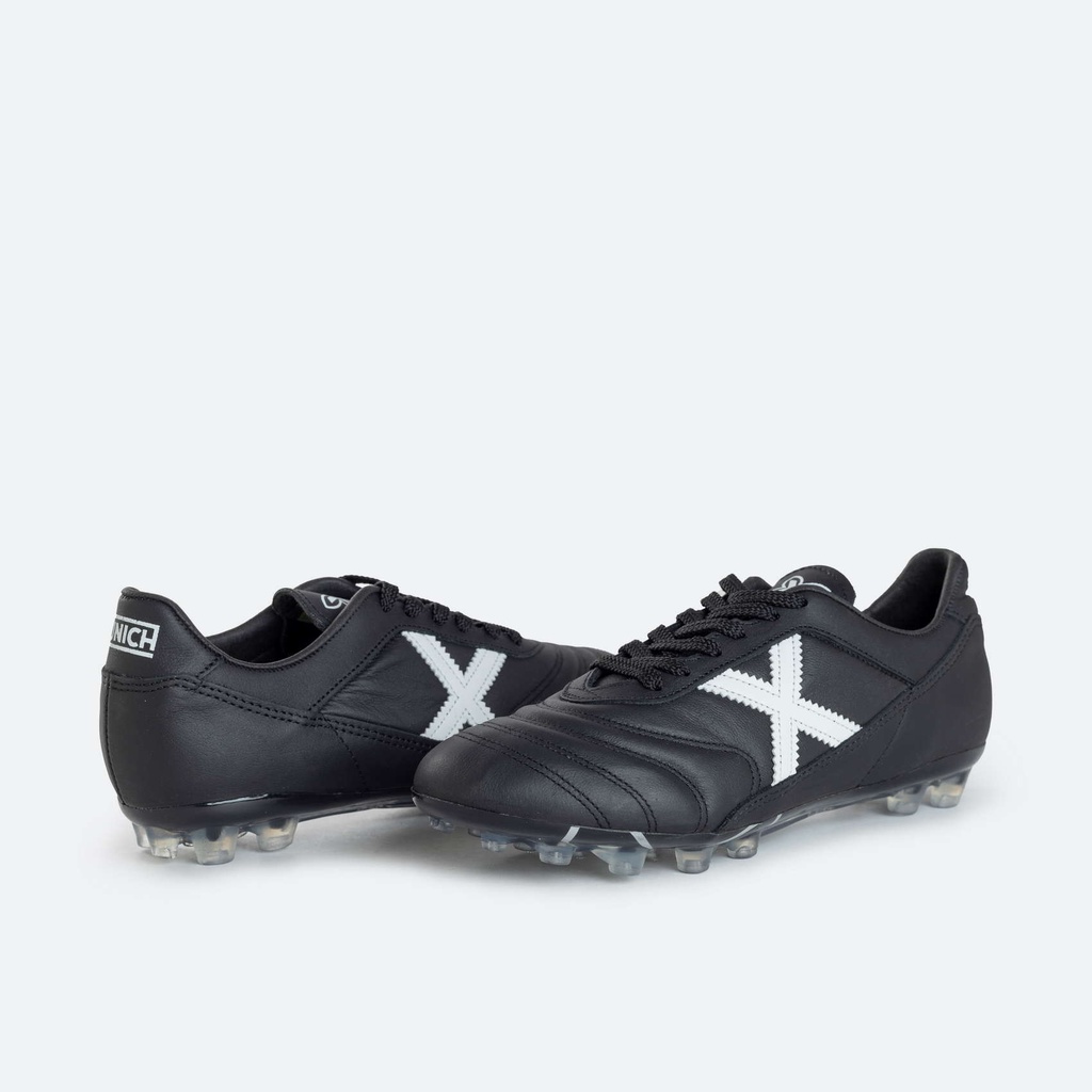 MUNICH MUNDIAL 2.0 AG-23 33 Zapatillas fÃºtbol diseÃ±o tÃ©cnico negro y blanco (6)