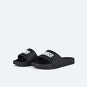 Zapatillas clÃ¡sicas y planas de verano en color negro y logo munich blanco MUNICH FLAT SLIDER 39 (2)