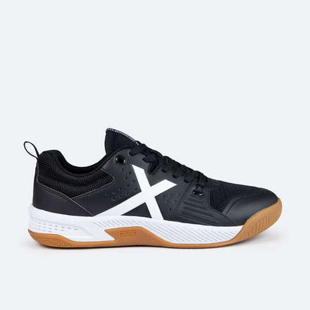 MUNICH PISTA 01 Zapatillas fÃºtbol sala de diseÃ±o tÃ©cnico blanco y negro (11)