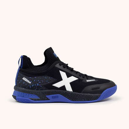 MUNICH PISTA 02 Zapatillas fÃºtbol sala de diseÃ±o profesional en color azul (7)