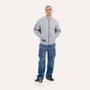 Bomber MUNICH blow streetwear de nylon plata (5)