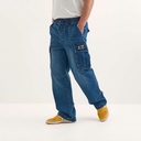 Pantalón cargo MUNICH lifesyle hombre de algodón denim (5)
