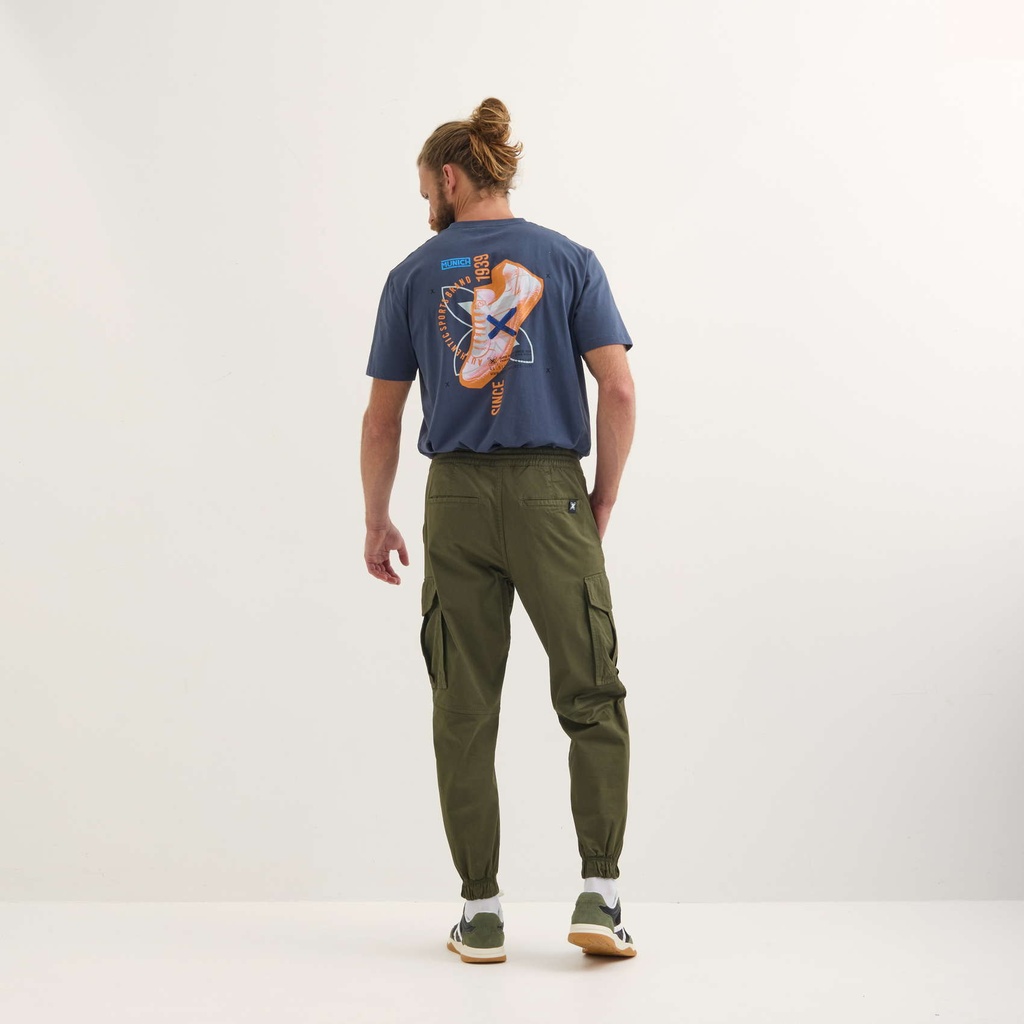 Pantalón MUNICH Cargo explore lifestyle de algodón-elastano khaki (3)