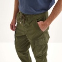 Pantalón MUNICH Cargo explore lifestyle de algodón-elastano khaki (9)