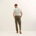 Pantalón chino Loop MUNICH lifesyle hombre de algodón-spandex khaki (3)