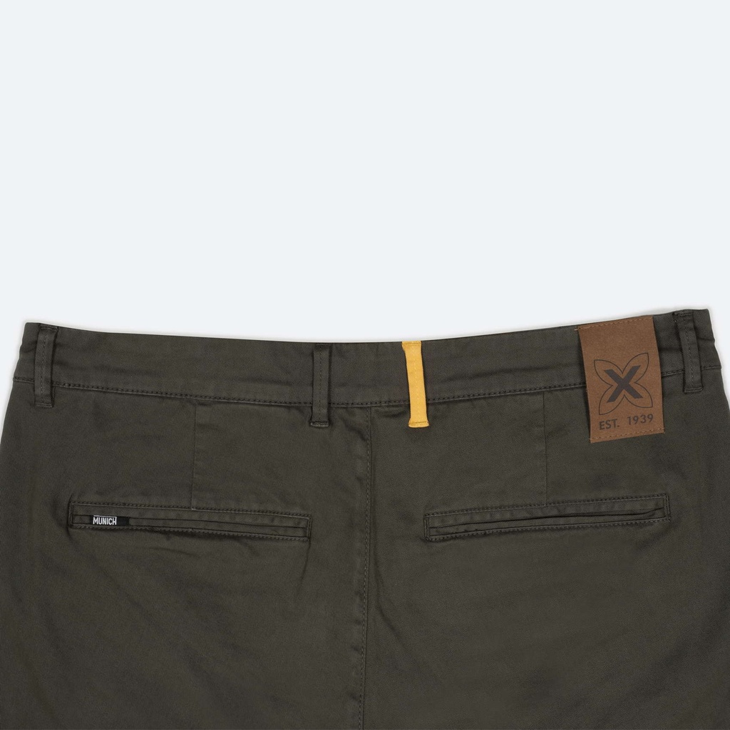 Pantalón chino Loop MUNICH lifesyle hombre de algodón-spandex khaki (4)