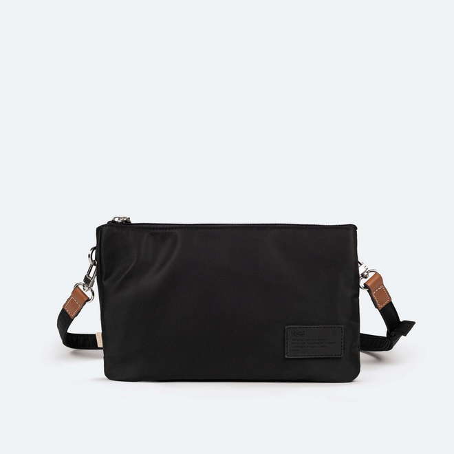 Bolso Bandolera Sostenible con Doble Compartimento CROSSBODY. XPLORE RECYCLED. (1)