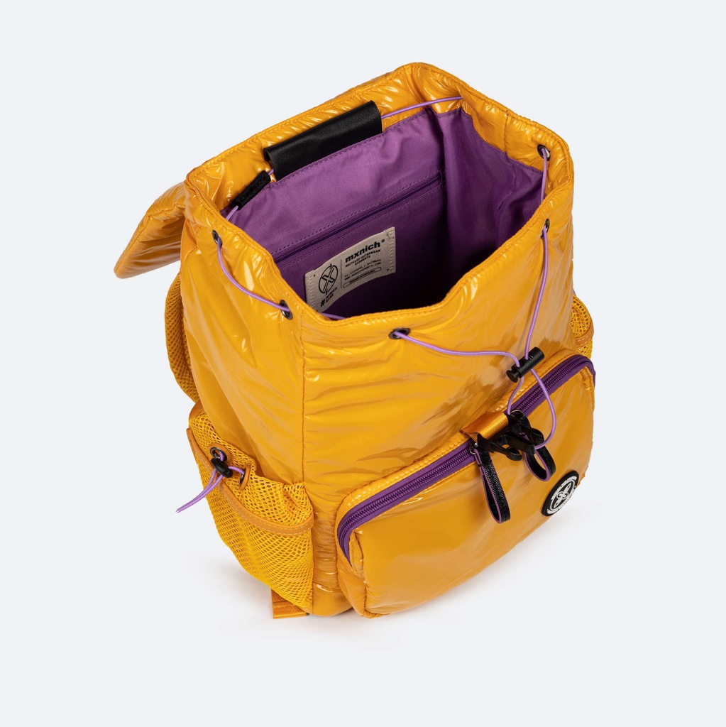GLOSS RECYCLED BACKPACK C/YELLOW (5)