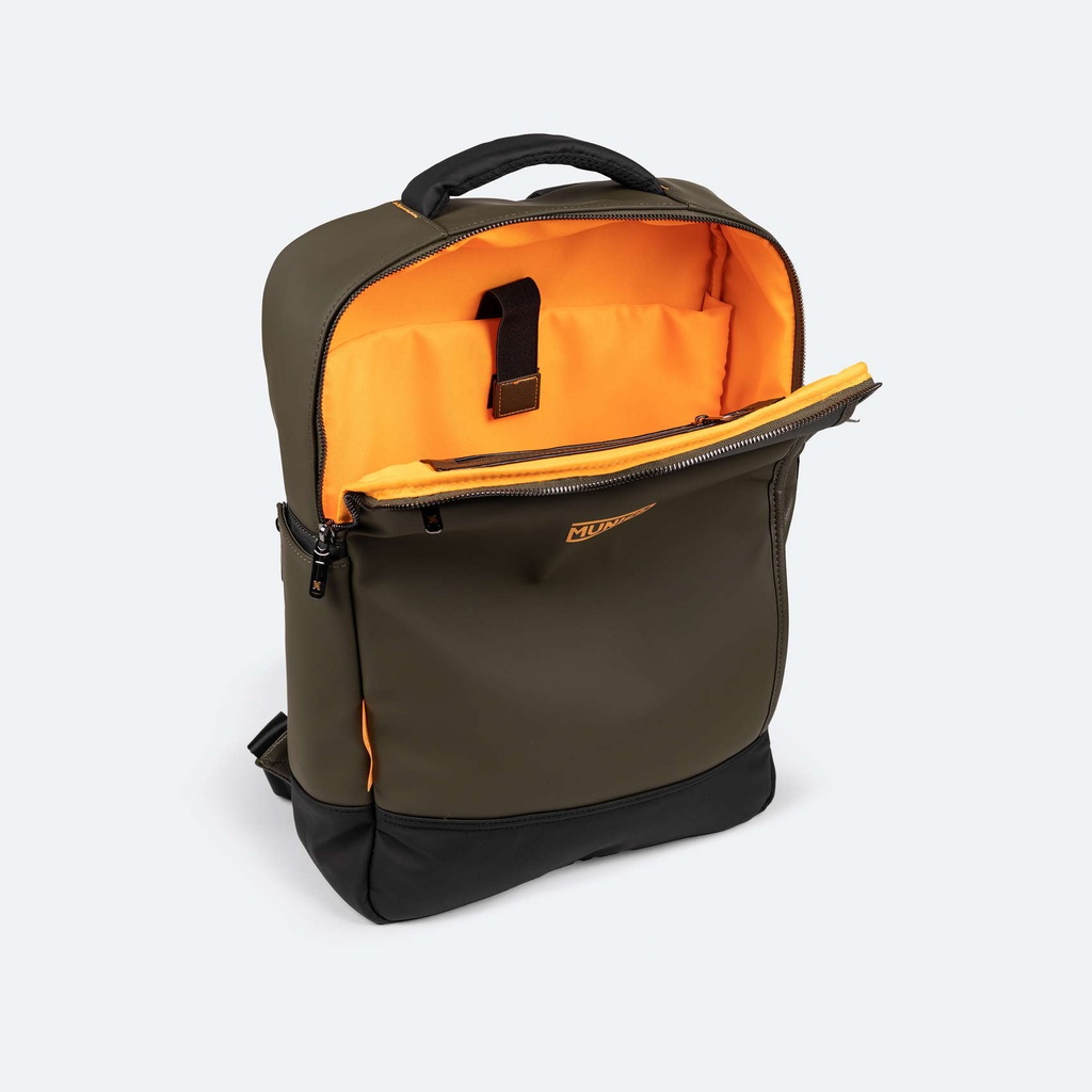 Mochila Kaki de Gran Capacidad con Compartimento para Botella JUNGLE BACKPACK SQUARE (5)