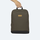 Mochila Kaki Slim con Compartimento para PortÃ¡til JUNGLE BACKPACK SLIM (6)