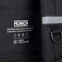 Mochila negra de poliÃ©ster reciclado MUNICH GATE X-39 UNDERSEAT BACKPACK (3)