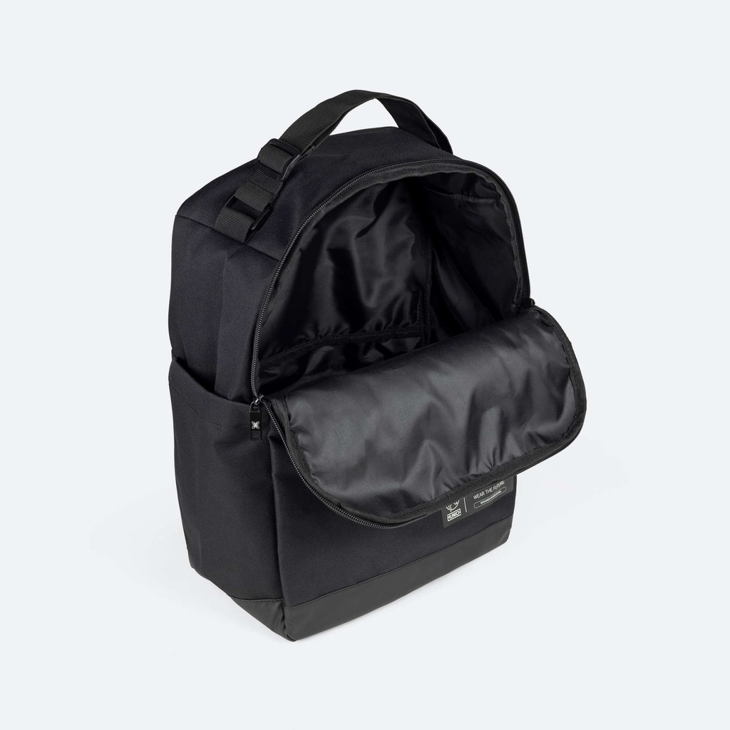 Mochila negra de poliÃ©ster reciclado MUNICH GATE X-39 UNDERSEAT BACKPACK (5)