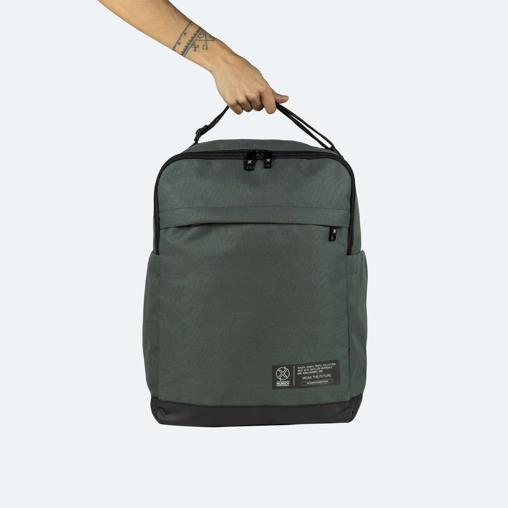 Mochila caqui de poliÃ©ster reciclado MUNICH GATE X-39 UNDERSEAT BACKPACK (6)