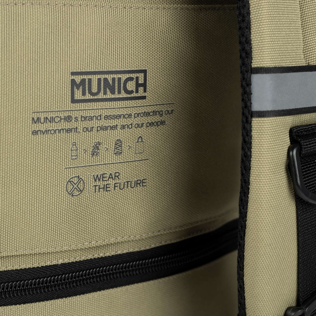 Mochila underseat beige de poliÃ©ster reciclado MUNICH GATE X-39 UNDERSEAT BACKPACK (3)