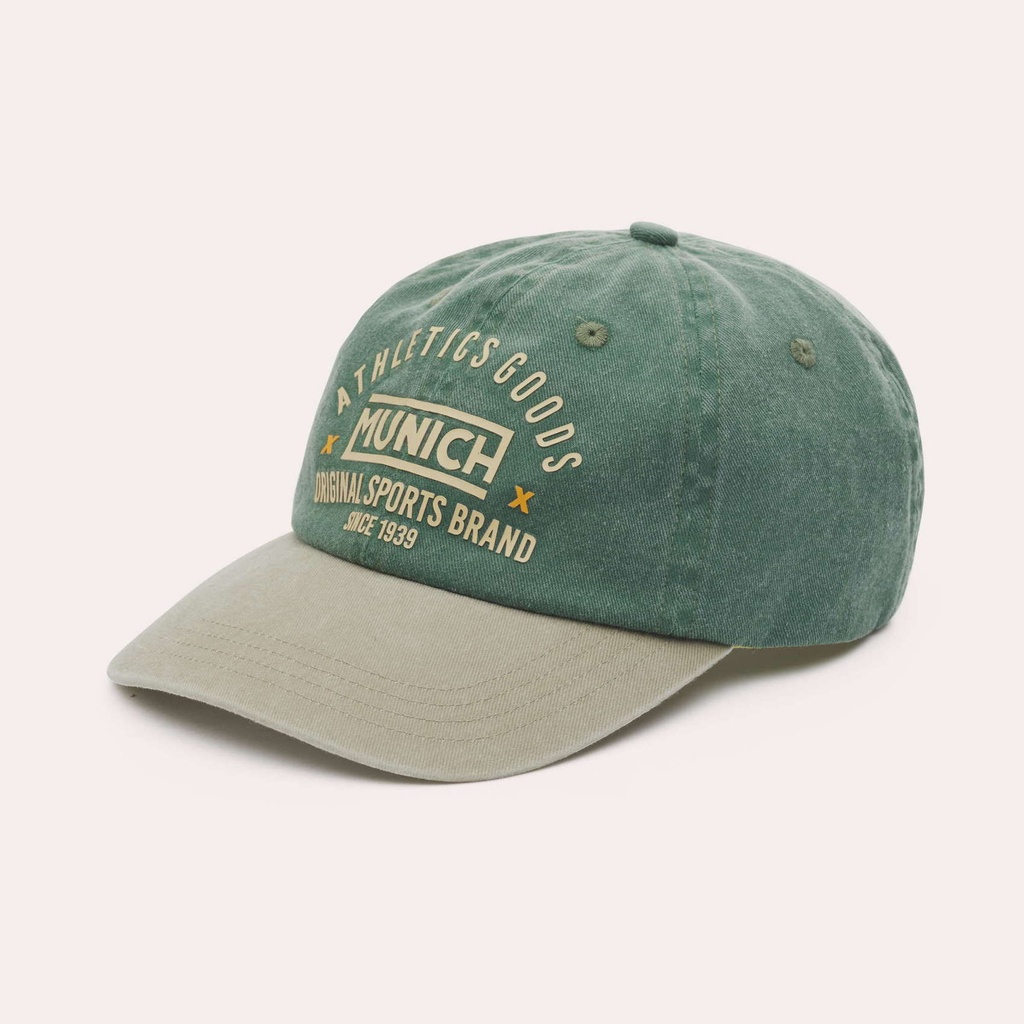 Gorra MUNICH athletics lifestyle de algodón caqui (3)