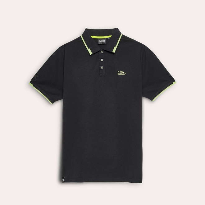 Polo MUNICH slam lifestyle de algodón negro (1)