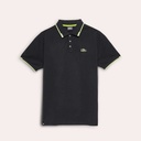 Polo MUNICH slam lifestyle de algodón negro (1)