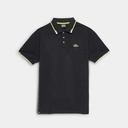 Polo MUNICH slam lifestyle de algodón negro (2)