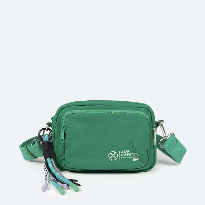 DEEP RECYCLED CROSSBODY CAMERA C/GREEN (1)