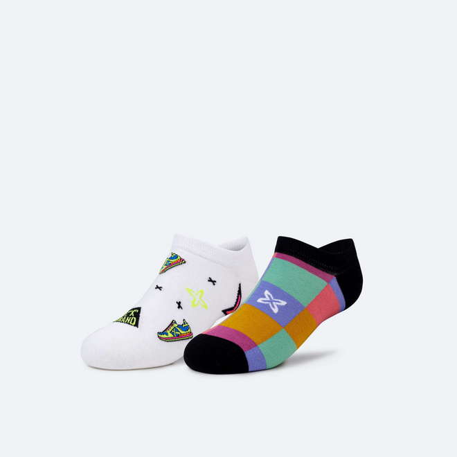 Calcetines invisibles moda MUNICH divertidos en mezcla de algodón-poliamida-elastano. (1)
