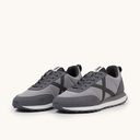 MUNICH RUSH 03 Retro Running Zapatilla Deportiva Gris con Detalles en Antracita y Negro (6)