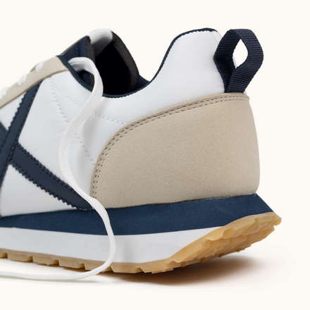 MUNICH RUSH 06 Retro Running Zapatilla Deportiva Negra con Detalles en Antracita y Gris (11)