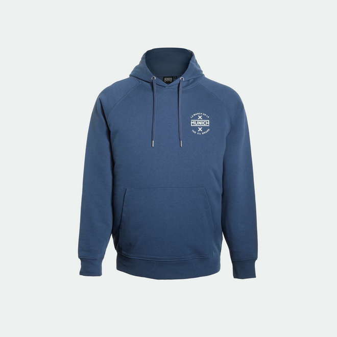 Sudadera MUNICH clÃ¡sica de algodÃ³n azul marino (1)
