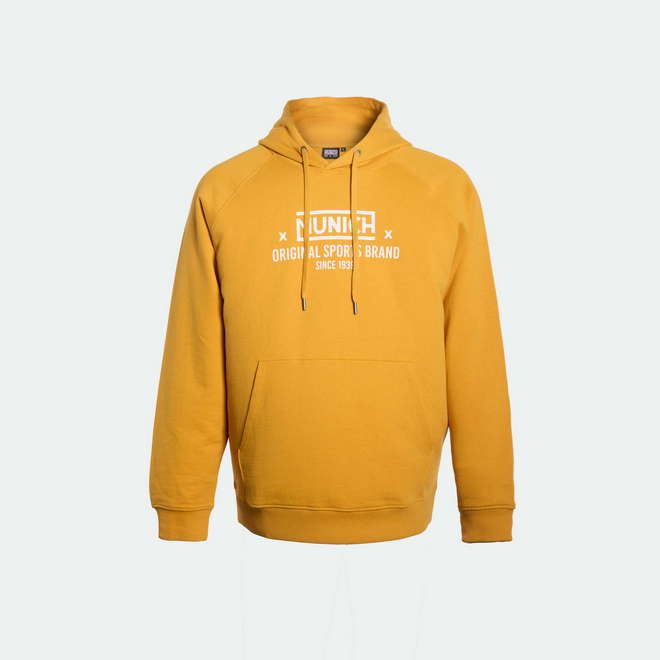 Sudadera MUNICH leyenda de algodón mostaza (1)
