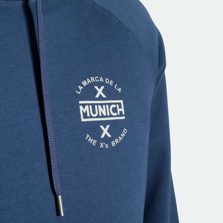 Sudadera MUNICH leyenda de algodón mostaza (7)