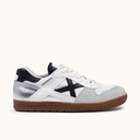 MUNICH CONTINENTAL PREMIUM 09 Zapatillas fÃºtbol sala de diseÃ±o clÃ¡sico y materiales premium Blanco, Gris y Plata (1)