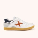 MUNICH CONTINENTAL PREMIUM 09 Zapatillas fÃºtbol sala de diseÃ±o clÃ¡sico y materiales premium Blanco, Gris y Plata (8)