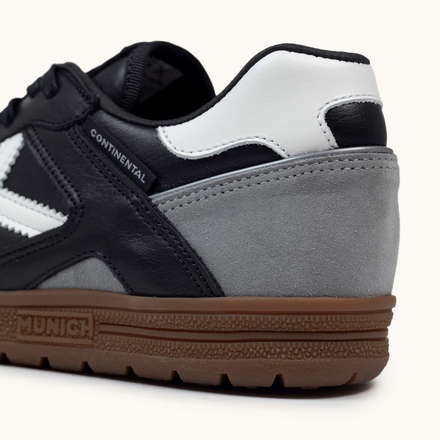 MUNICH CONTINENTAL PREMIUM 09 Zapatillas fÃºtbol sala de diseÃ±o clÃ¡sico y materiales premium Blanco, Gris y Plata (11)