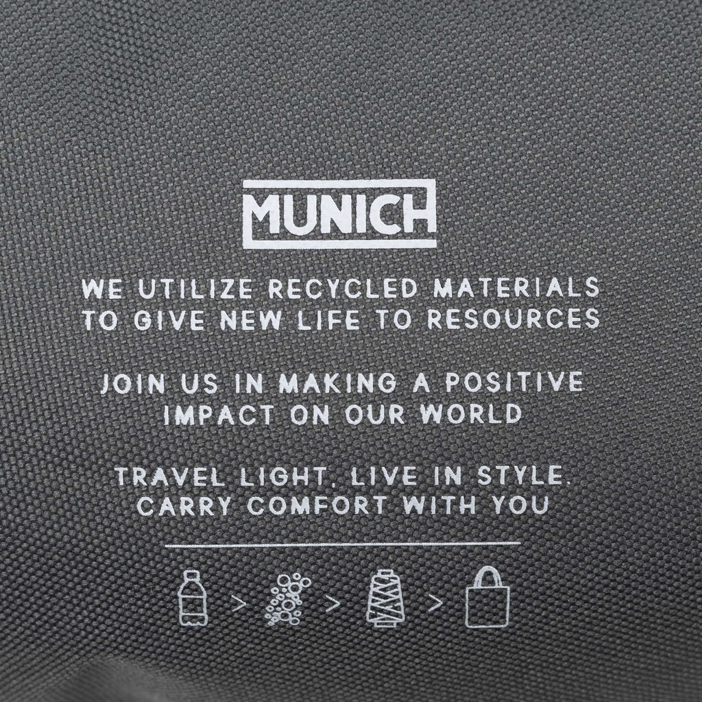 MUNICH 7113499 Riñonera reciclada Gym Sports (gris) (3)