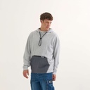 Sudadera MUNICH Space streetwear hombre de algodón gris (5)