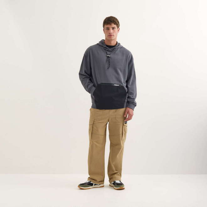 Sudadera MUNICH Space streetwear hombre de algodón antracita (1)