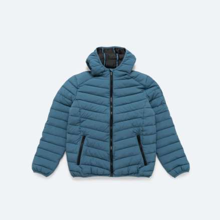Chaqueta MUNICH Blast streetwear hombre de poliéster plateado (7)