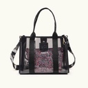 Bolso Shopper Transparente con Neceser Interior JADE SHOPPER BLACK (1)