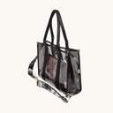 Bolso Shopper Transparente con Neceser Interior JADE SHOPPER BLACK (3)