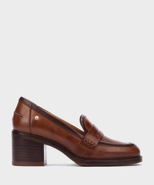 HUESCA - Mocasín con tacón para mujer