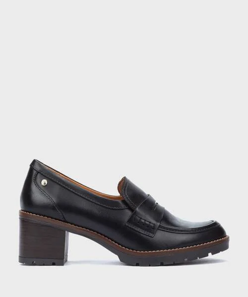 LLANES - Mocasín con tacón medio para mujer