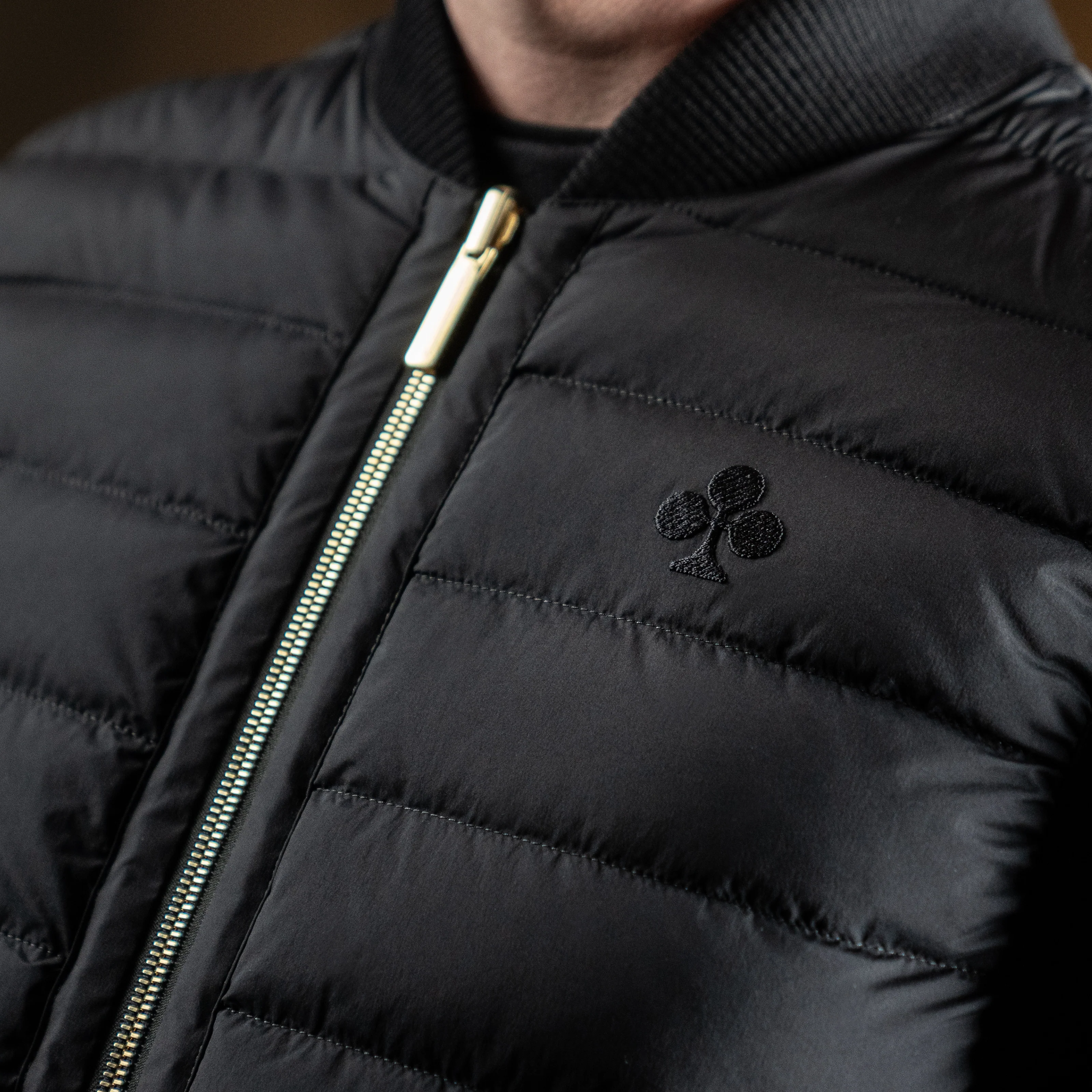 Chaleco reversible negro